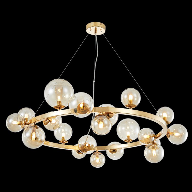 Glass Pendant Light Fittings